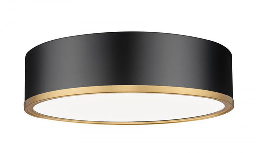 1 Light Flush Mount | 1018F16-MB-MGLD-LED