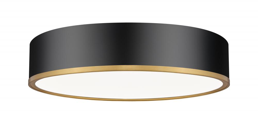 1 Light Flush Mount | 1018F20-MB-MGLD-LED