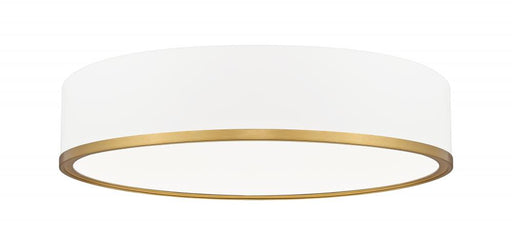 1 Light Flush Mount | 1018F20-MW-MGLD-LED