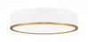 1 Light Flush Mount | 1018F20-MW-MGLD-LED