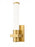 1 Light Wall Sconce | 1019-1S-MGLD-LED