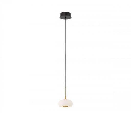 Lib & Co. CA Adelfia, 1 Light LED Pendant, Matte Black
