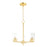 Corona-single-tier Chandelier | 10203CLSBR
