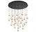 Baveno, 31 Light Led Grand Chandelier, Matte Black | 10206-02