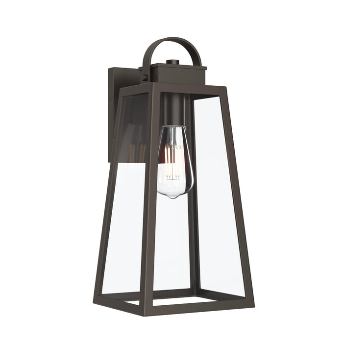 Hedry Large Outdoor Wall Lantern With Clear Glass Panels | P560403-020