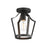 Arden-semi- Flush Mount | 10421BK
