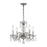 Crystorama Traditional Crystal 4 Light Spectra Crystal Polished Chrome Mini Chandelier