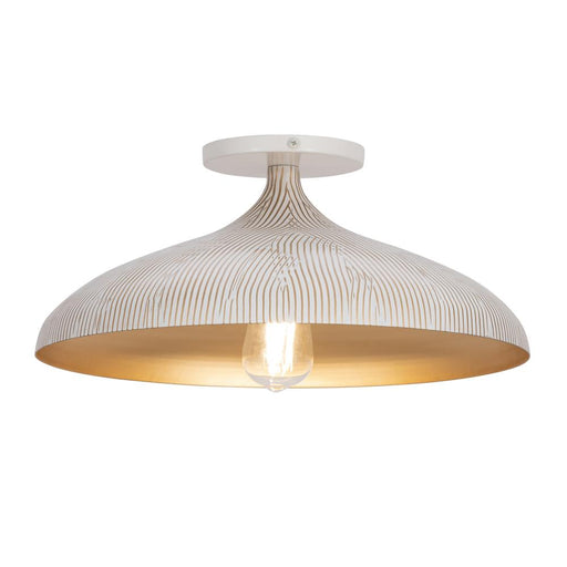 Fleur- Flush Mount | 10910WTGLD