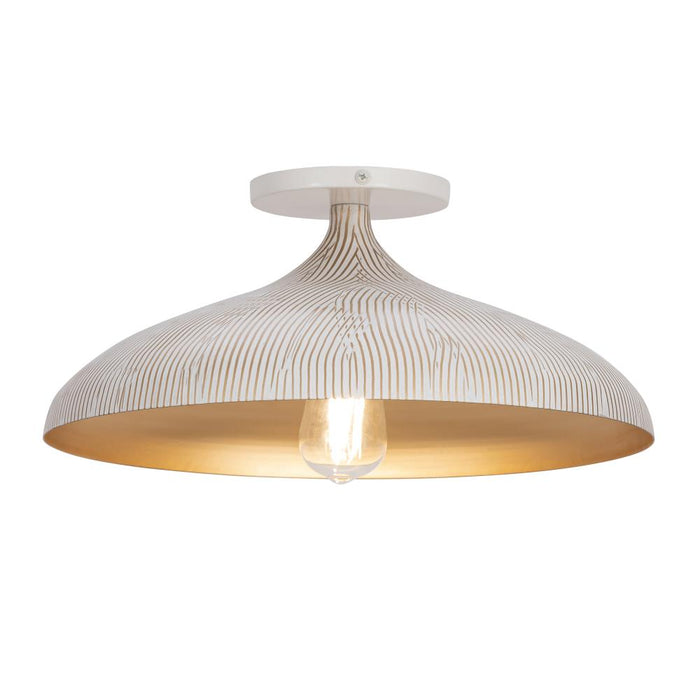 Fleur- Flush Mount | 10910WTGLD