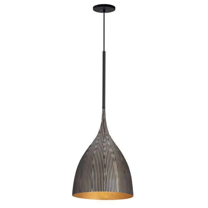 Fleur-single Pendant | 10912BKGLD