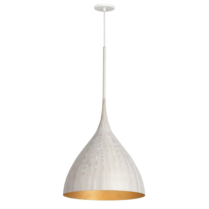 Fleur-single Pendant | 10913WTGLD