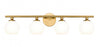 4 Light Vanity | 1100-4V-MGLD