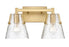 2 Light Vanity | 1101-2V-MGLD