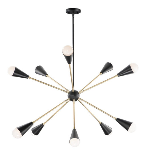 Lovell-multi-light Pendant | 11268BKSBR