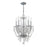 Crystorama Traditional Crystal 5 Light Spectra Crystal Polished Chrome Mini Chandelier