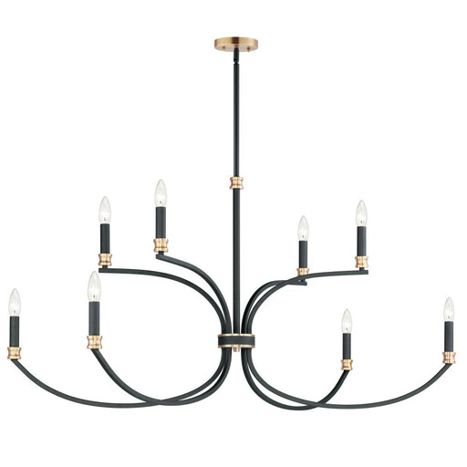 Charlton-multi-tier Chandelier | 11378BKAB