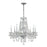 Crystorama Traditional Crystal 8 Light Spectra Crystal Polished Chrome Chandelier