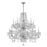 Crystorama Traditional Crystal 16 Light Hand Cut Crystal Polished Chrome Chandelier