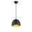 Tova-single Pendant | 11482BKGLD