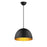 Tova-single Pendant | 11484BKGLD