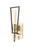 Wings-wall Sconce | 11651BKSBR