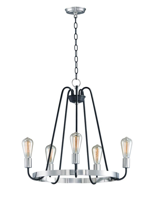 Haven-single-tier Chandelier | 11735BKSN