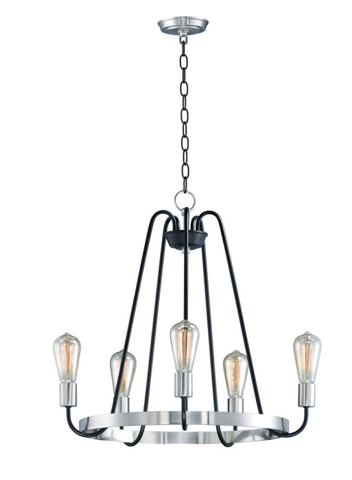 Haven-single-tier Chandelier | 11735BKSN