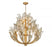 Lib & Co. CA Brindisi, 20 Light Chandelier, Gold