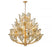 Lib & Co. CA Brindisi, 32 Light Chandelier, Gold