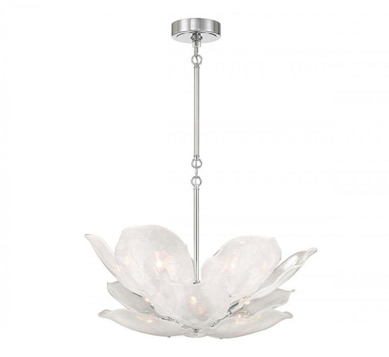 Lib & Co. CA Corato, 12 Light Chandelier, Chrome