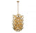 Lib & Co. CA Corato, 40 Light Grand Chandelier, Brushed Brass