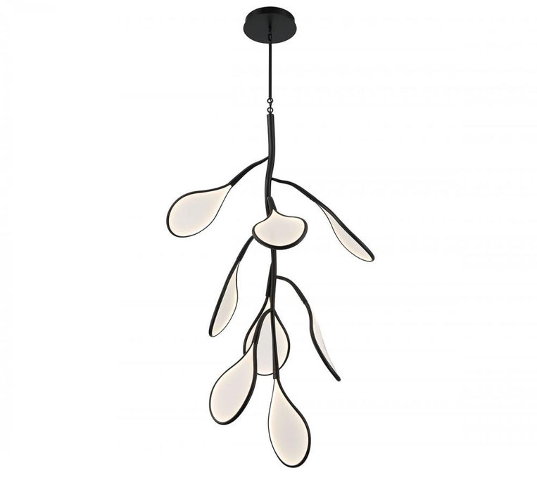 Lib & Co. CA Volare, 8 Light LED Grand Chandelier, Brushed Gunmetal