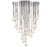Lib & Co. CA Bellissima, 32 Light LED Grand Chandelier, Chrome