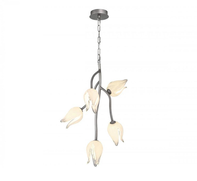 Belluno, 5 Light Led Pendant, Brushed Vintage Grey | 12088-042