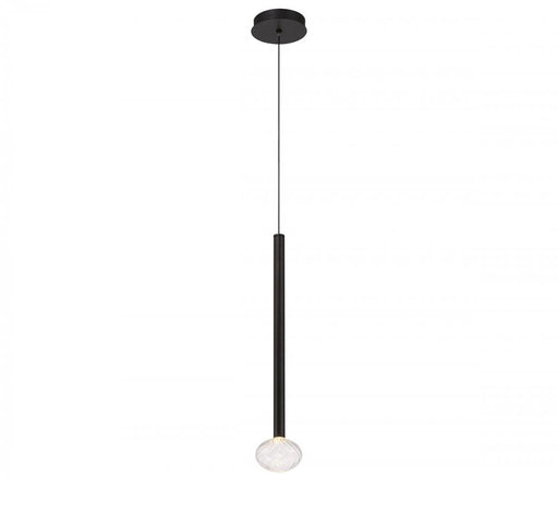 Lib & Co. CA Soffio, 1 Light LED Pendant, Matte Black