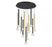 Lib & Co. CA Soffio, 11 Light Round LED Chandelier, Mixed