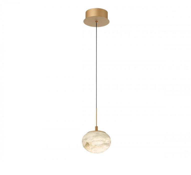 Lib & Co. CA Calcolo, 1 Light LED Pendant, Painted Antique Brass