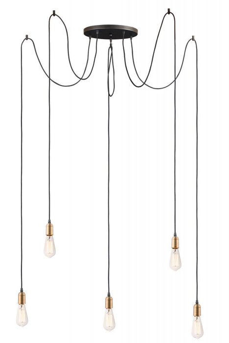 Early Electric-multi-light Pendant | 12125BKAB