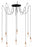 Early Electric-multi-light Pendant | 12128BKAB