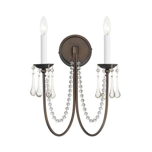 Plumette-wall Sconce | 12161CHB/CRY