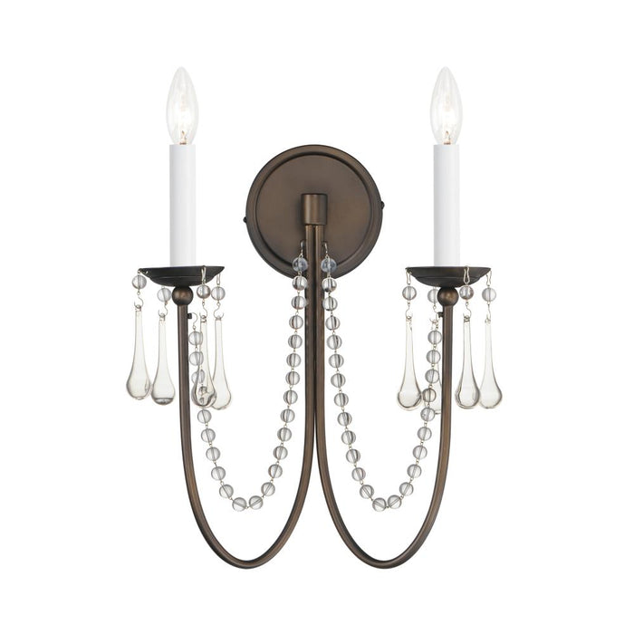 Plumette-wall Sconce | 12161CHB/CRY