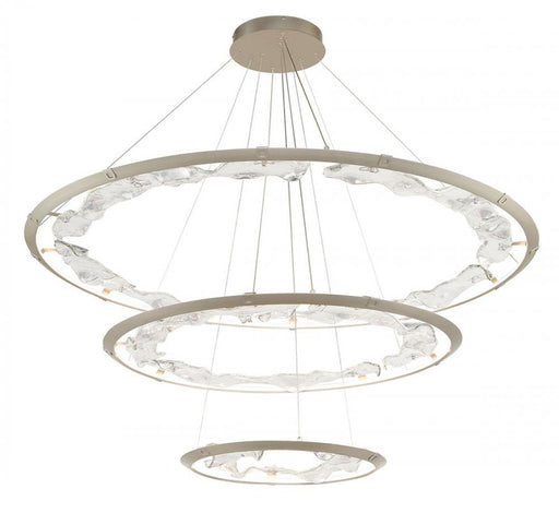 Nettuno,3 Tier Led Chandelier, Painted Brushed Champagne | 12165-041