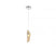 Sorrento, 1 Light Led Pendant, Amber, Chrome Canopy | 12166-018-01