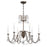 Plumette-chandelier | 12166CHB/CRY