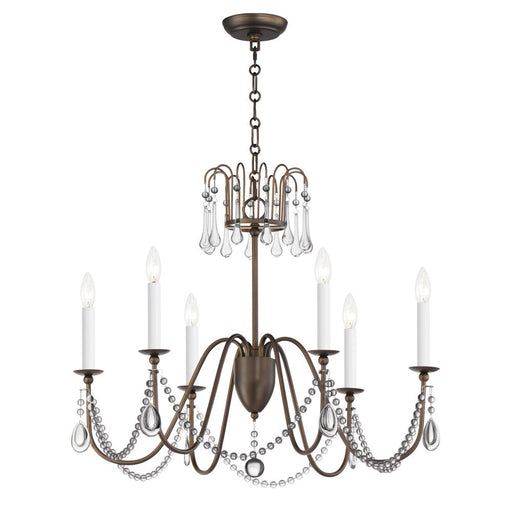Plumette-chandelier | 12166CHB/CRY