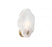 Corato, 1 Light Wall Sconce, Brushed Brass With Translucent White Glass | 12169-039