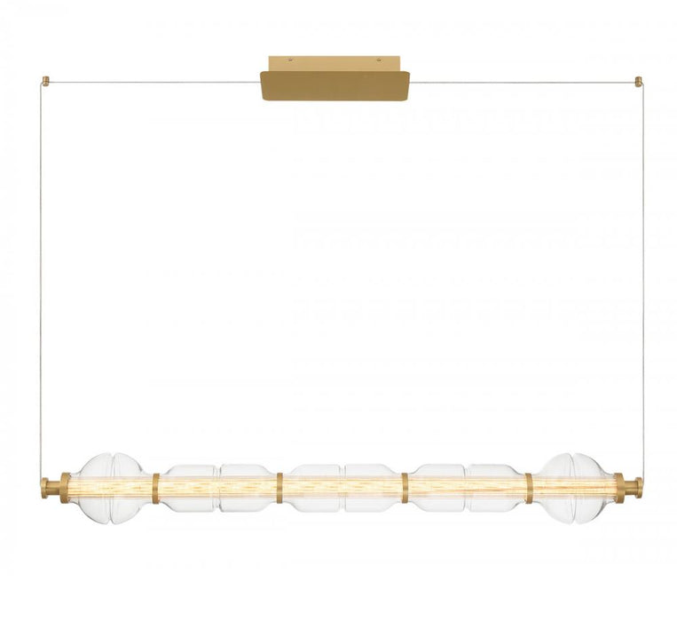 Milazzo, Medium Linear Chandelier,antique Brass | 12188-030