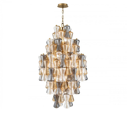 Veneto, 20 Light Chandelier, Aged Brass | 12201-022