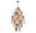 Veneto, 20 Light Chandelier, Aged Brass | 12201-022