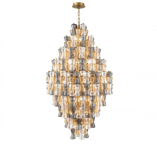 Veneto, 52 Light Grand Chandelier, Aged Brass | 12203-022